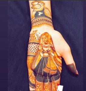 Doll mehndi designs 2021