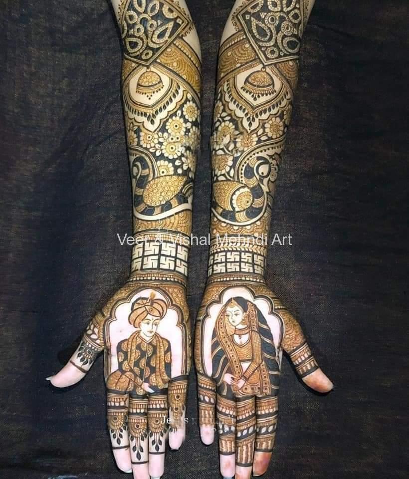 Latest Bridal Mehendi Designs Book Artist Online Jaipur - Jaipur Mehandi  Artist