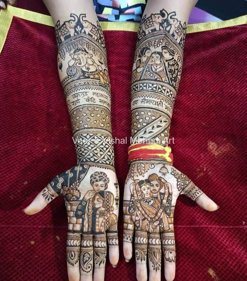 100+ Best Bridal Mehendi Designs for 2023 Brides | WedMeGood